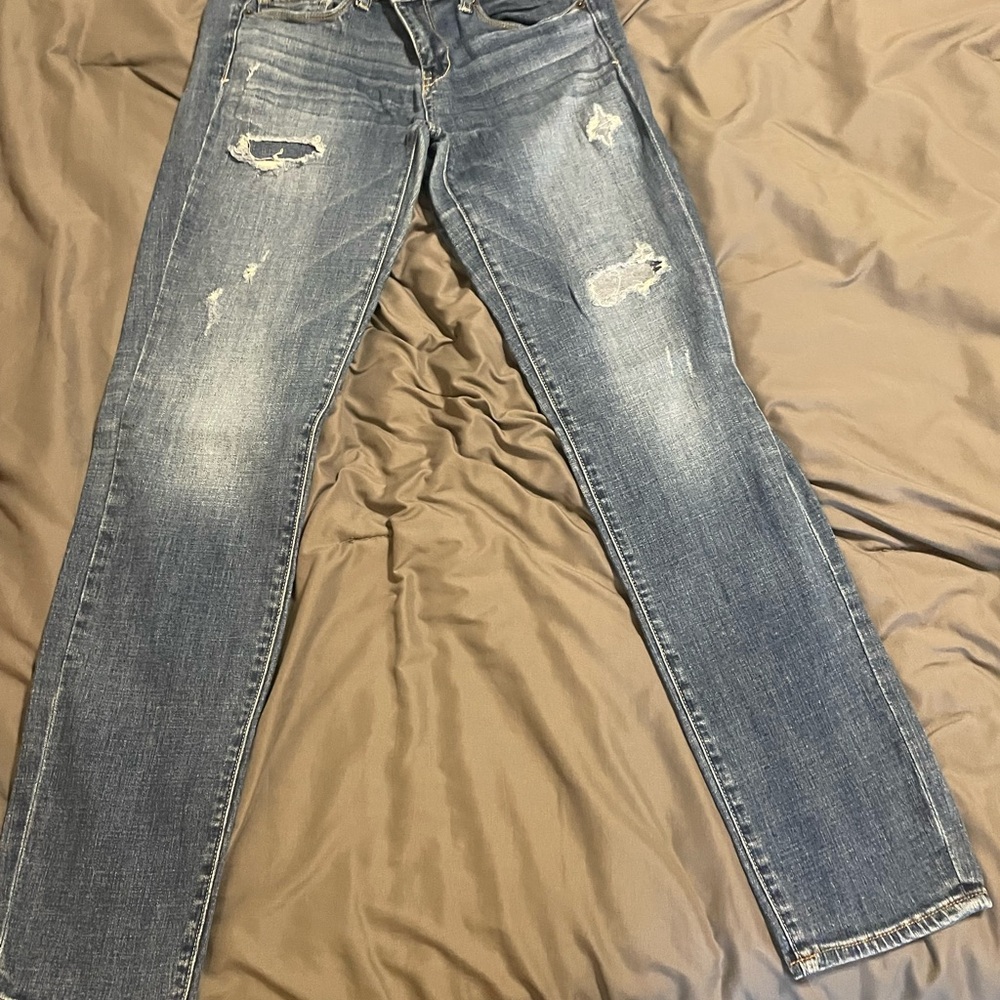 American Eagle Outfitters Blue Skinny Jeans